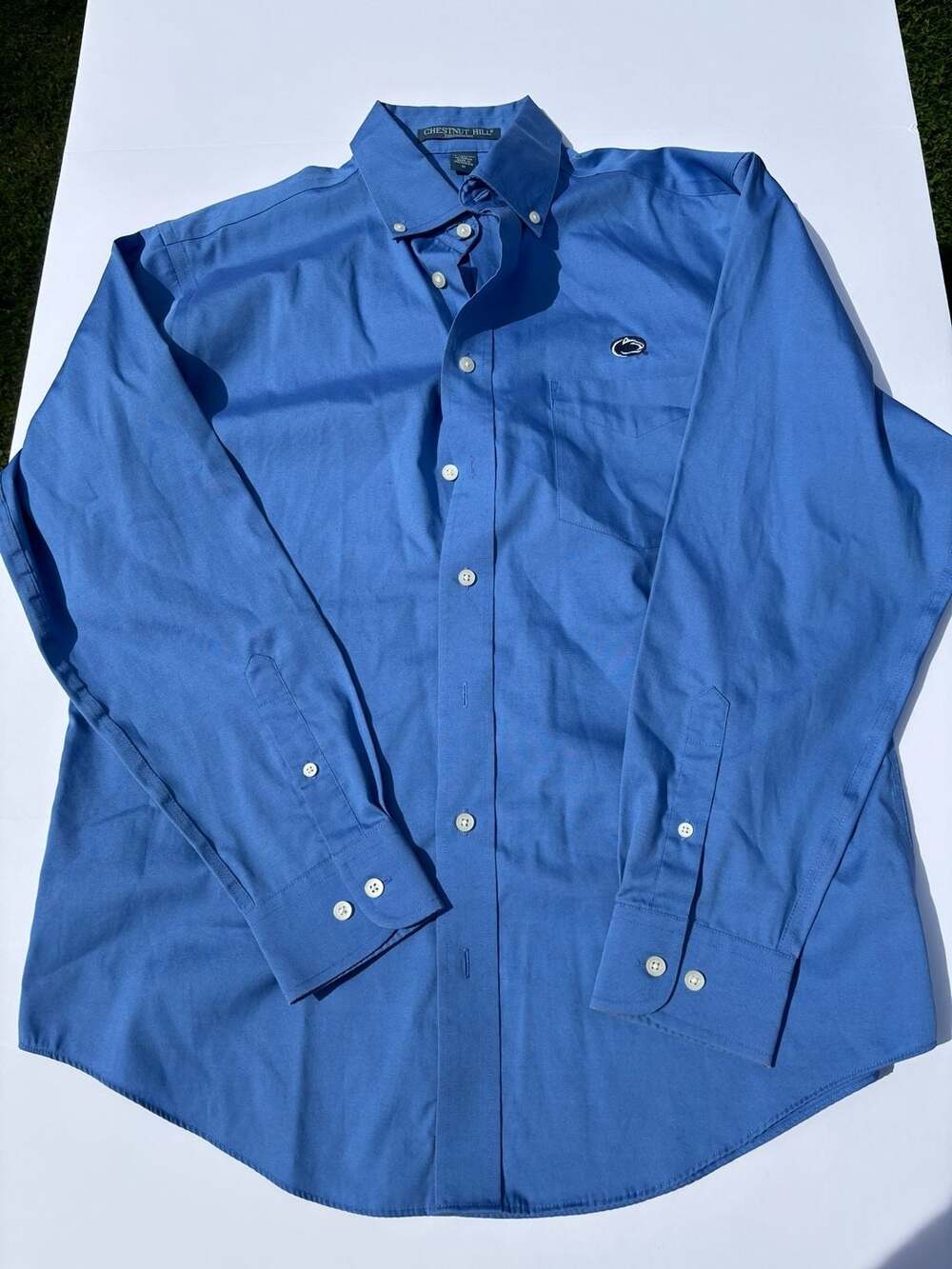 Chestnut Hill Performance Penn State Nittany Lions Button Down Shirt Size Medium